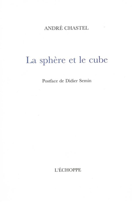 Emprunter La sphère et le cube livre