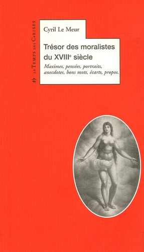 Emprunter TRESOR DES MORALISTES DU XVIIIE SIECLE livre