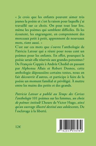 Emprunter 101 poèmes pour les enfants livre