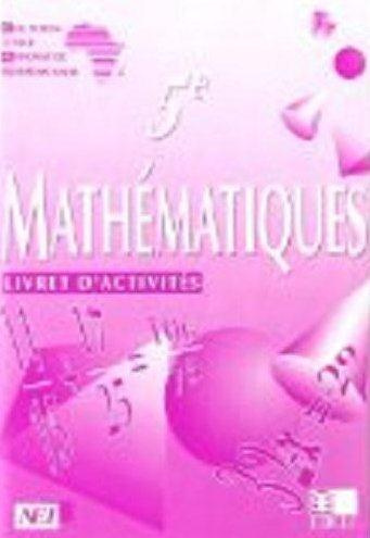 Emprunter Mathématiques 5e CIAM. Livret d'activités livre