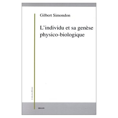 Emprunter L'INDIVIDU ET SA GENESE PHYSICO-BIOLOGIQUE livre