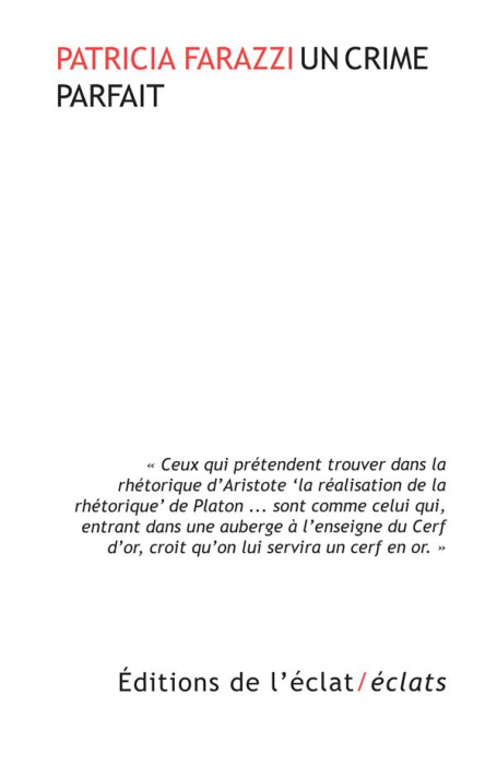 Emprunter UN CRIME PARFAIT livre