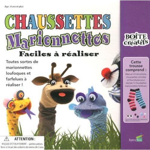Emprunter Coffret chaussettes marionnettes - Faciles à réaliser livre