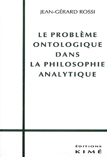 Emprunter Le problème ontologique dans la philosophie analytique livre