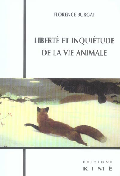 Emprunter Liberté et inquiétude de la vie animale livre