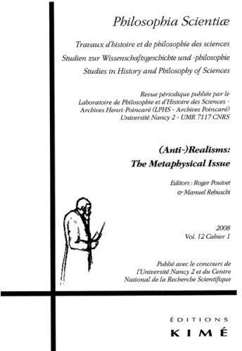 Emprunter Philosophia Scientiae Volume 12 N° 1/2008 : (Anti-)Realisms: The Metaphysical Issue livre
