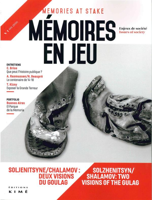 Emprunter Mémoires en jeu N° 1, septembre 2016 livre