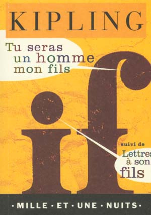 Emprunter Tu seras un homme, mon fils. suivi de Lettres à son fils livre