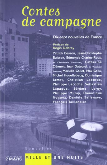 Emprunter Contes de campagne. Dix-sept nouvelles de France livre