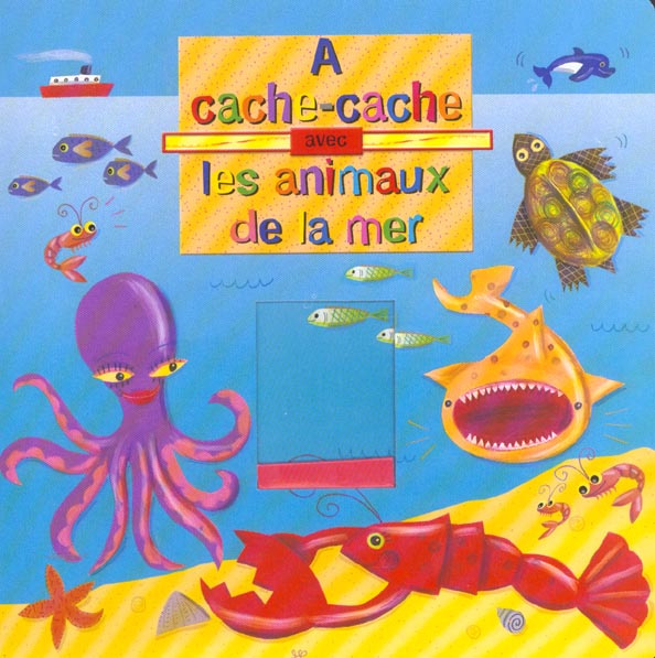 Emprunter A cache-cache avec les animaux de la mer livre