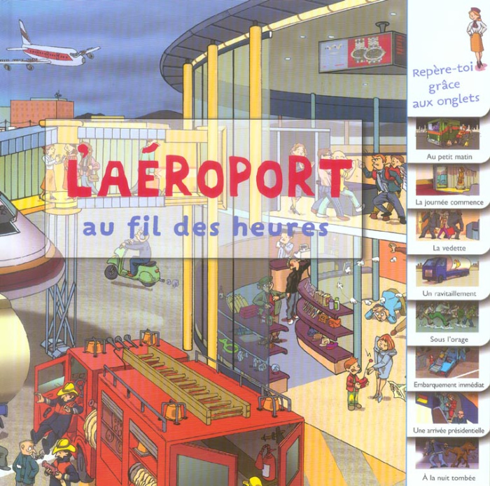 Emprunter L'aéroport au fil des heures livre