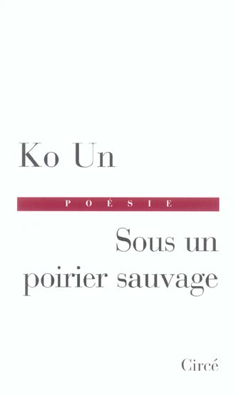 Emprunter SOUS UN POIRIER SAUVAGE livre