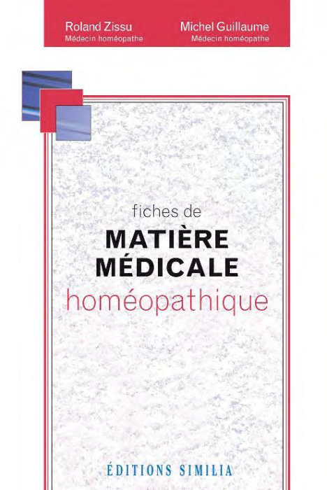 Emprunter Fiches de matière médicale homéopathique livre