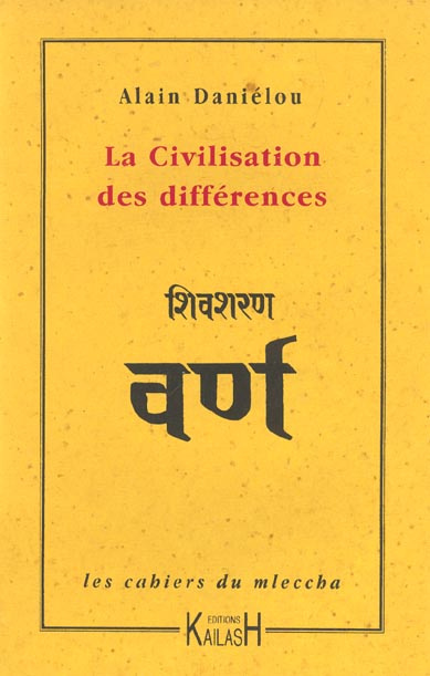 Emprunter La civilisation des différences livre