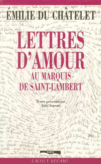 Emprunter Lettres d'amour au marquis de Saint-Lambert livre