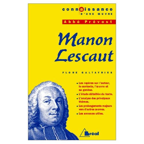 Emprunter Manon Lescaut de l'abbé Prévost livre