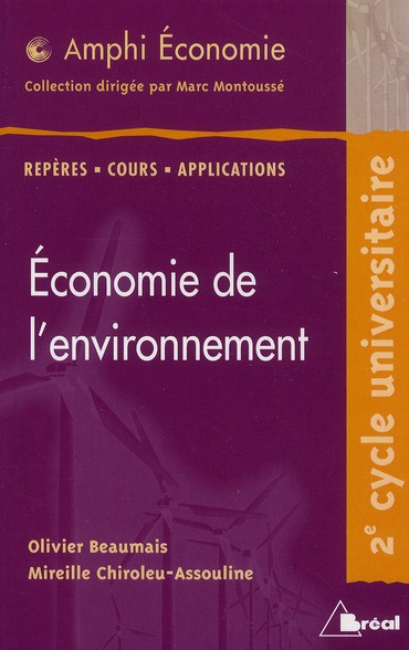 Emprunter Economie de l'environnement livre