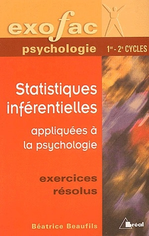 Emprunter Statistiques inférentielles appliquées à la psychologie. Exercices résolus livre