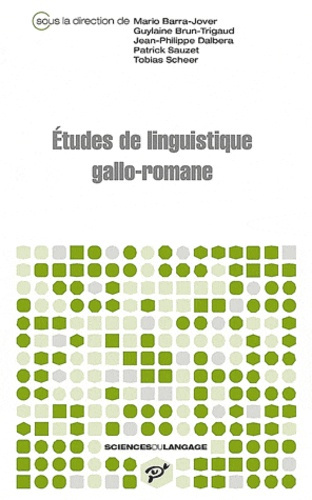 Emprunter Etudes de linguistique gallo-romane livre