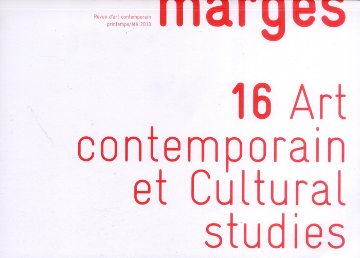 Emprunter Marges N° 16 : Art contemporain et cultural studies livre