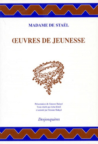Emprunter OEUVRES DE JEUNESSE livre