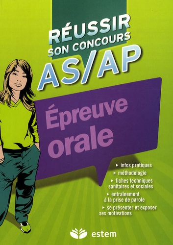 Emprunter Réussir son concours AS / AP : épreuve orale livre
