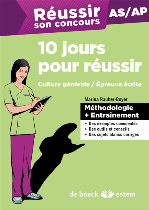 Emprunter 10 jours pour réussir son concours AS-AP. Culture générale, épreuve écrite livre