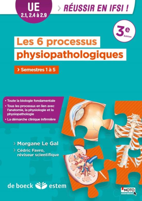 Emprunter Les 6 processus physiopathologiques. De la situation clinique à la prise en charge du patient, 3e éd livre