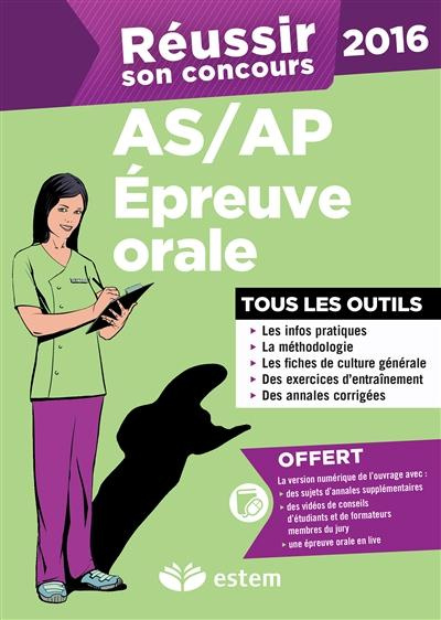 Emprunter AS/AP. Epreuve orale, version numérique offerte, Edition 2016 livre