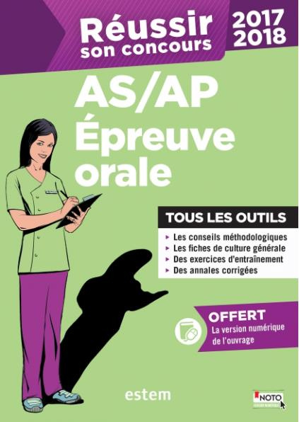 Emprunter Réussir son concours AS/AP. Epreuve orale, Edition 2017-2018 livre