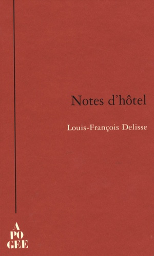 Emprunter Notes d'hôtel. 1991-2007 livre