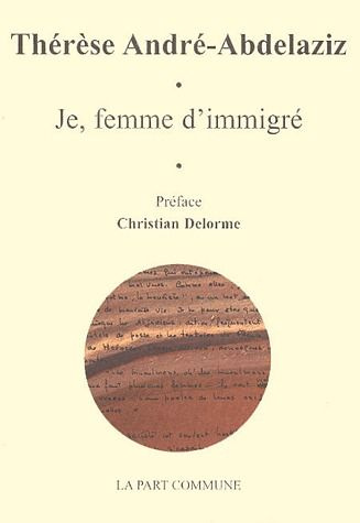 Emprunter Je, femme d'immigré livre