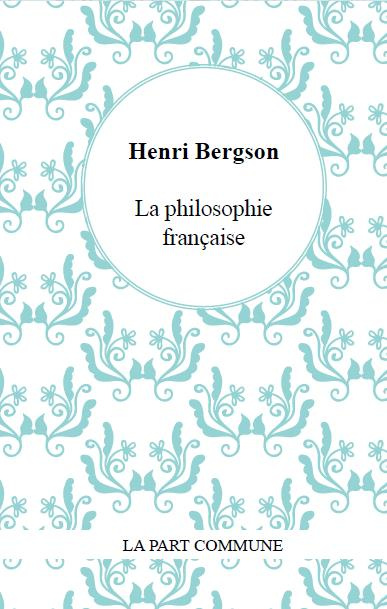 Emprunter La philosophie française livre
