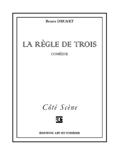 Emprunter La règle de trois livre