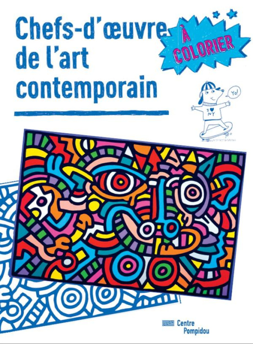 Emprunter Chefs-d'oeuvre de l'art contemporain à colorier livre