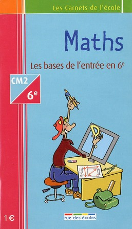 Emprunter MATHEMATIQUES - CARNET CM2/6E livre
