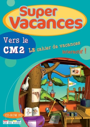Emprunter Supers vacances vers le CM1/CM2. le cahier de vacances interactif cd rom pc livre