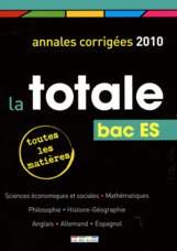 Emprunter Toutes matières Bac ES. Annales corrigées, Edition 2010 livre