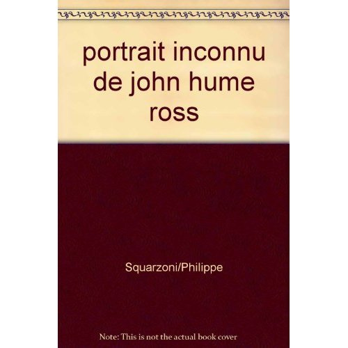 Emprunter Portrait inconnu de john hume ross livre