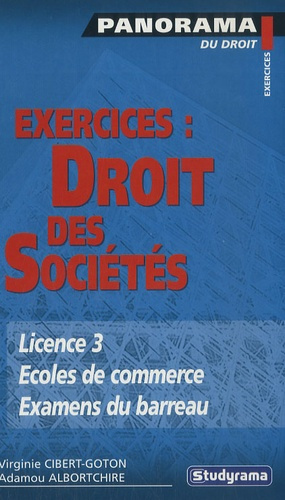 Emprunter Exercices : Droit des sociétés livre