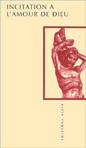 Emprunter INCITATION A L'AMOUR DE DIEU livre