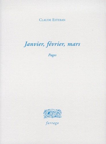 Emprunter Janvier, février, mars. Pages livre