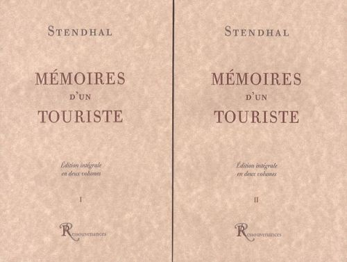 Emprunter Mémoires d'un touriste. Edition intégrale en 2 volumes livre