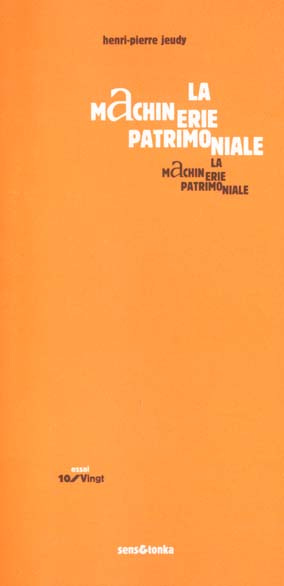 Emprunter MACHINERIE PATRIMONIALE (LA) livre