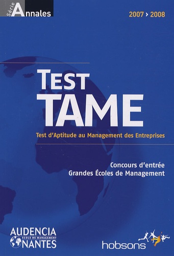 Emprunter Test TAME. Edition 2007-2008 livre