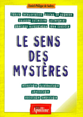 Emprunter LE SENS DES MYSTERES livre