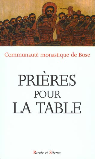 Emprunter PRIERES POUR LA TABLE livre