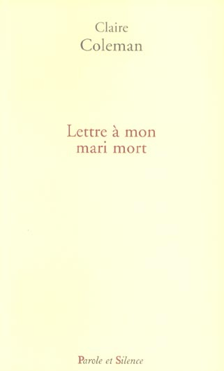 Emprunter LETTRES A MON MARI MORT livre