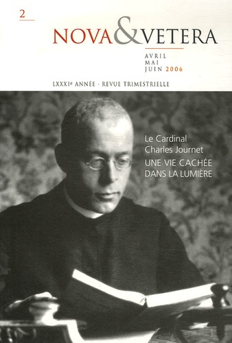 Emprunter NOVA ET VETERA 2006 N2 - CHARLES JOURNET livre