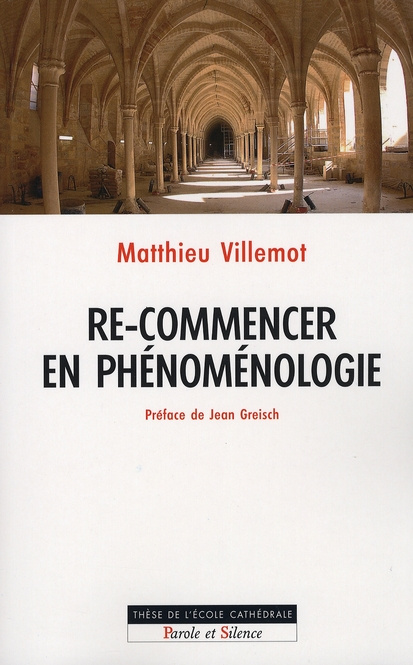 Emprunter RE-COMMENCER EN PHENOMENOLOGIE livre